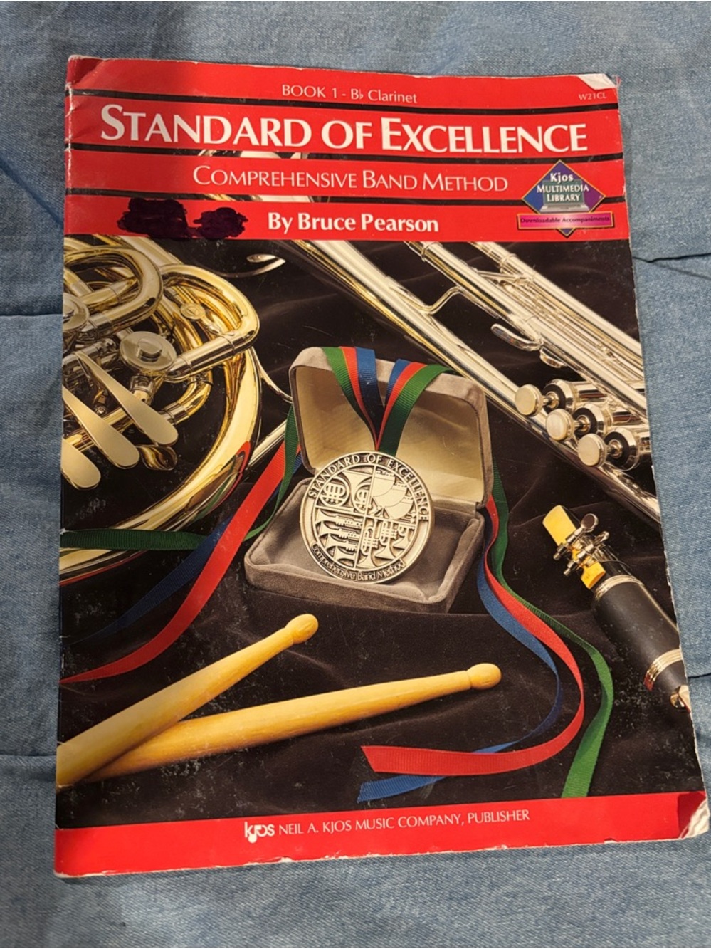 Standard of excellence comprehensive band method book one B clarinet Pearson